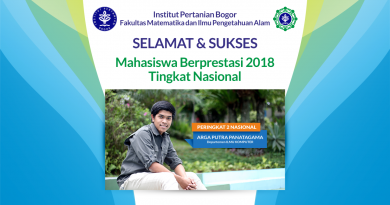 Mahasiswa Berprestasi 2018 Tingkat Nasional