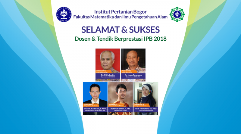 Dosen & Tendik Berprestasi 2018 Tingkat IPB