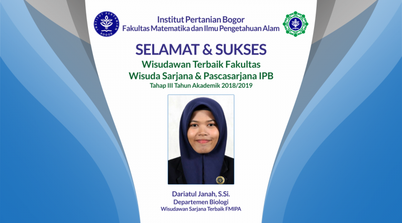 Wisudawan Terbaik III 2018/2019