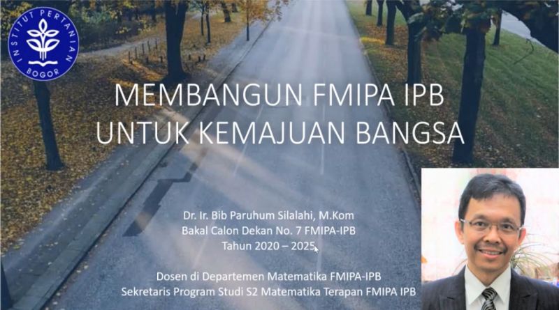 Program – Program Bakal Calon Dekan (BCD) FMIPA 2020- 2025 No Urut 7