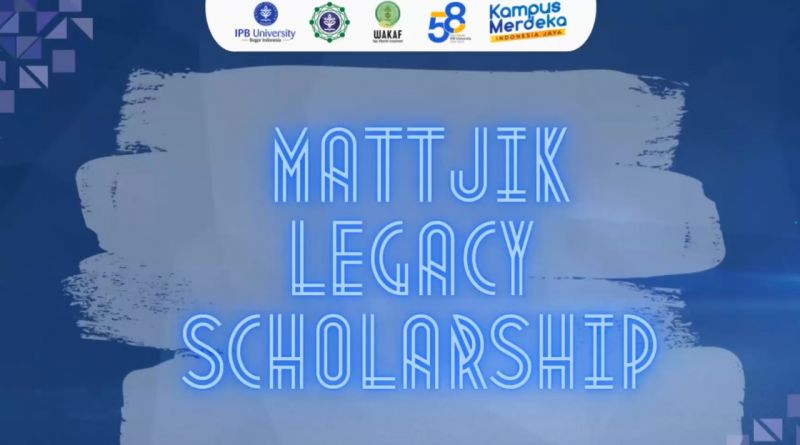 Launching Mattjik Legacy Scholarship, Upaya FMIPA IPB Wujudkan Dana Abadi Pendidikan