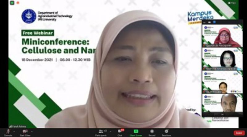 Departemen Fisika FMIPA IPB University Mengumpulkan Para Pakar Diskusi Pemanfaatan Mikro-nano Selulosa