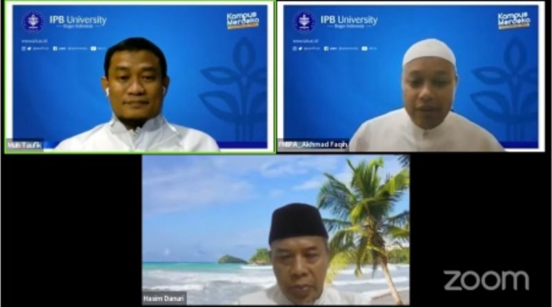 Dua Dosen FMIPA IPB University Bahas Ekohidrologi dalam Mendukung Ekonomi Hijau dari Sisi Sains dan Kajian Islam